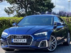 Blue Used 2021 Audi A5 Sportback S-Line Hatchback | £23,995 (Fair price)