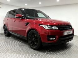 Red Used 2015 Land Rover Range Rover HSE SUV | £14,995