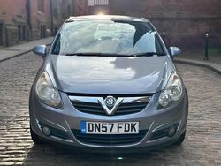 Silver Used 2007 Vauxhall Corsa Hatchback | £1,200