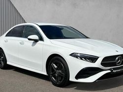 Polar white Used 2024 Mercedes A250 AMG Line Premium Sedan | £25,590 (Fair price)