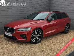 Fusion red Used 2020 Volvo V60 R-Design Estate | £20,990 (Fair price)
