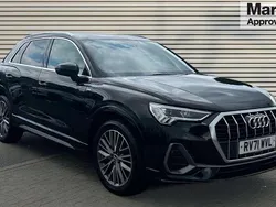Black Used 2021 Audi Q3 S-Line SUV | £25,940 (Fair price)