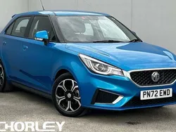 Blue Used 2022 MG MG3 Exclusive Hatchback | £11,149 (Fair price)