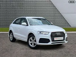 White Used 2017 Audi Q3 Sport SUV | £14,499 (Fair price)