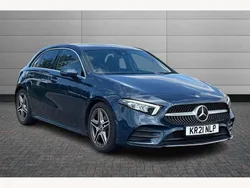 Blue Used 2021 Mercedes A200 Executive Hatchback | £20,181 (Fair price)
