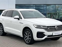 White Used 2020 VW Touareg R-line SUV | £28,637 (Good price)