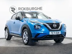 Blue Used 2021 Nissan Juke N-Connecta SUV | £12,940 (Good price)