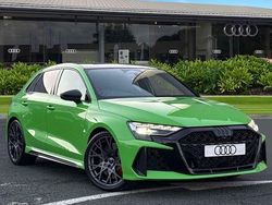 Green New 2025 Audi RS3 Advanced Sedan | £66,980 (A bit pricey)