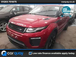 Red Used 2016 Land Rover Range Rover evoque HSE Dynamic Estate | £13,995 (Fair price)