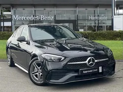 Black Used 2024 Mercedes C200 AMG line Sedan | £30,000 (Fair price)
