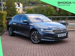 Quartz grey metallic Used 2020 Skoda Superb LAURIN & KLEMENT Hatchback | £22,195 (Fair price)