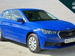 Blue Used 2022 Skoda Fabia Hatchback | £12,107 (Good price)