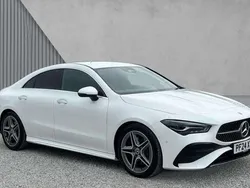 White New 2024 Mercedes CLA200 Executive Coupe | £29,348 (Fair price)