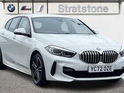 White Used 2022 BMW 118 M Sport Hatchback | £22,299 (Fair price)