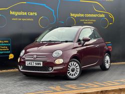 Red Used 2017 Fiat 500 Lounge Hatchback | £6,490 (Fair price)