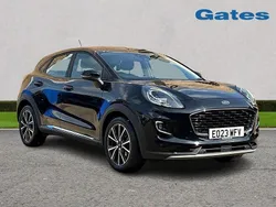 Black Used 2023 Ford Puma Titanium Hatchback | £16,799 (Fair price)