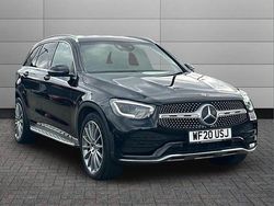Black Used 2020 Mercedes GLC300 AMG Line Premium SUV | £28,741 (Fair price)
