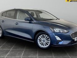 Blue Used 2020 Ford Focus Titanium Hatchback | £7,795 (Good price)