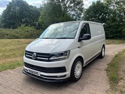 Solid candy white Used 2018 VW T6 Edition Van | £19,499 (Fair price)