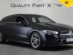 Black Used 2021 Mercedes CLA200 Shooting Brake AMG line Estate | £17,175 (Fair price)