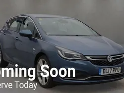 Blue Used 2017 Vauxhall Astra SRi Hatchback | £5,445 (Good price)