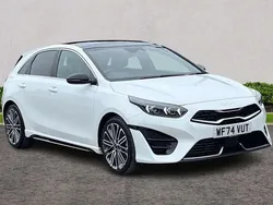 White Used 2024 Kia Ceed GT-Line S Hatchback | £24,105 (Expensive)