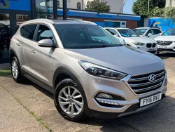 Beige Used 2016 Hyundai Tucson Premium SUV | £9,480 (Fair price)
