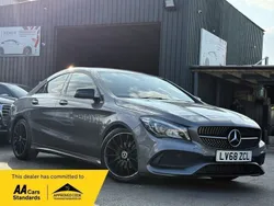 Grey Used 2018 Mercedes CLA200 AMG line Coupe | £15,790 (Fair price)