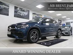 Blue Used 2022 Mercedes GLA180 AMG Line Premium SUV | £24,500 (Fair price)
