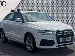 White Used 2018 Audi Q3 S-Line SUV | £20,745 (Super price)