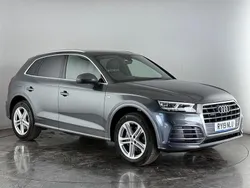 Grey Used 2018 Audi Q5 S-Line SUV | £19,300 (Fair price)