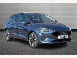 Blue Used 2022 Ford Fiesta Titanium Hatchback | £17,350 (A bit pricey)
