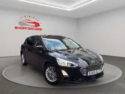 Black Used 2019 Ford Focus Titanium Hatchback | £9,995 (Fair price)