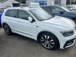 White Used 2018 VW Tiguan R-line SUV | £21,450 (Fair price)