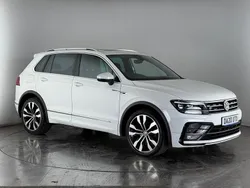 White Used 2020 VW Tiguan SEL SUV | £22,550 (Fair price)