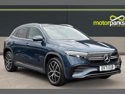 Blue Used 2021 Mercedes EQA350 AMG Line Premium SUV | £24,500 (Fair price)