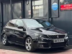 Black Used 2020 Peugeot 308 GT-line Hatchback | £12,740 (A bit pricey)