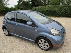 Blue Used 2008 Toyota Aygo Hatchback | £3,495 (Fair price)