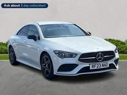 White Used 2023 Mercedes CLA180 Executive Sedan | £22,999 (Fair price)
