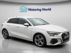 White Used 2021 Audi A3 Sportback S-Line Hatchback | £19,600 (Fair price)