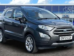 Grey Used 2022 Ford Ecosport Titanium SUV | £13,795 (Fair price)