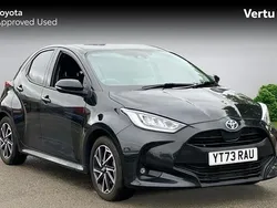 Black Used 2023 Toyota Yaris Hybrid Design Hatchback | £18,167 (Fair price)