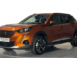 Orange Used 2021 Peugeot e-2008 Allure SUV | £11,680 (A bit pricey)