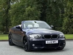 Black Used 2012 BMW 120 Cabriolet Sport Line Cabriolet | £5,895 (A bit pricey)