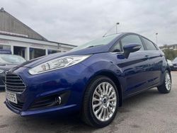 Blue Used 2013 Ford Fiesta Titanium Hatchback | £5,495 (Fair price)