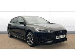 Black Used 2023 Ford Focus ST-Line X Hatchback | £18,625 (Fair price)