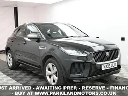 Black Used 2018 Jaguar E-Pace R-Dynamic SUV | £15,795 (Fair price)