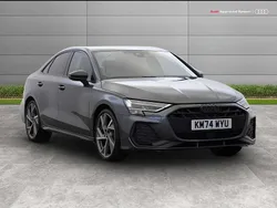 Grey Used 2024 Audi A3 Black Edition Sedan | £29,999 (Expensive)