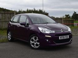Mauve/purple Used 2015 Citroën C3 Exclusive Hatchback | £5,995 (A bit pricey)