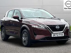 Red Used 2022 Nissan Qashqai Acenta SUV | £19,362 (Fair price)